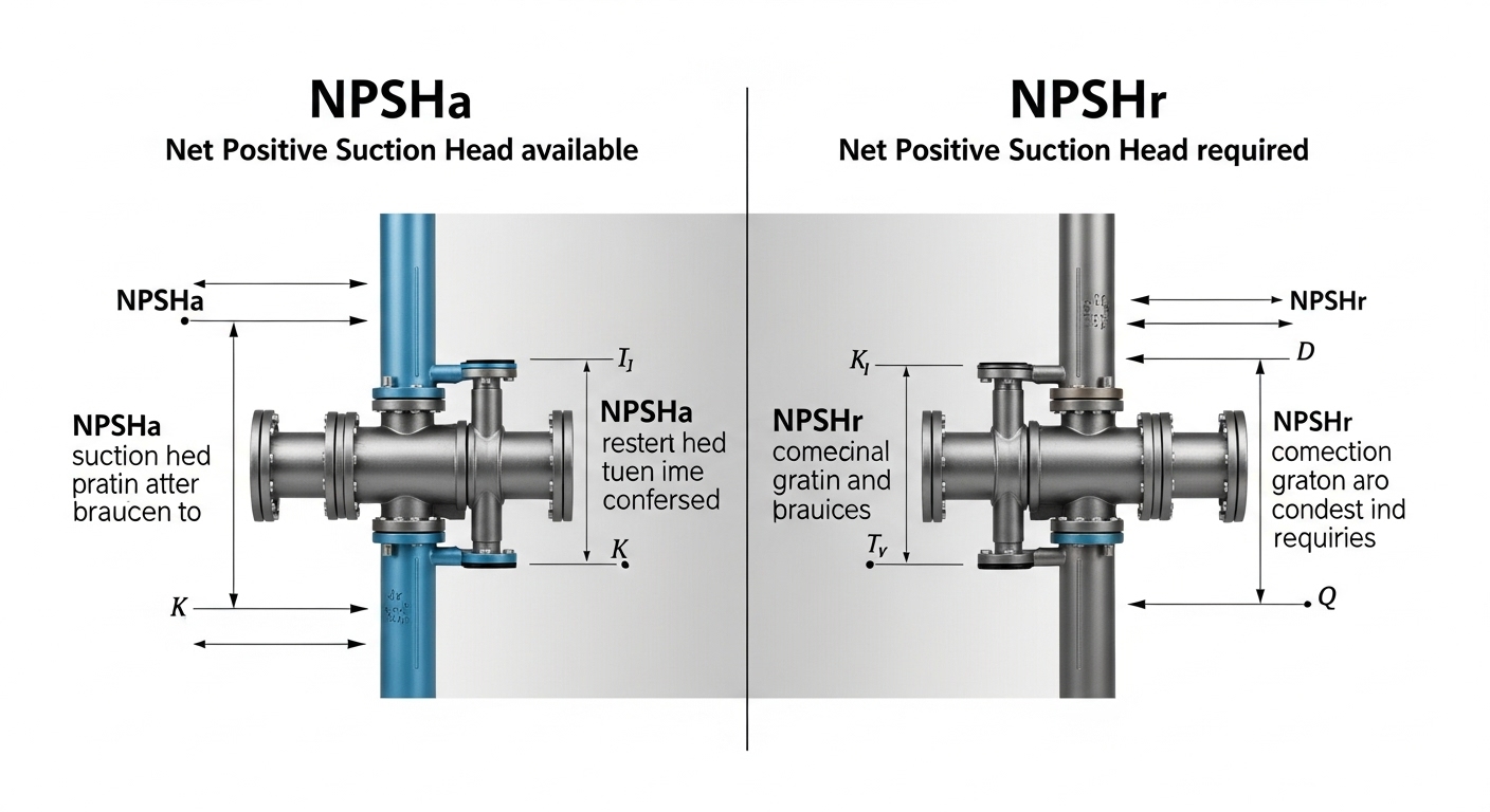 Analisis NPSH untuk pompa kimia: Perbedaan antara NPSHA dan NPSHR