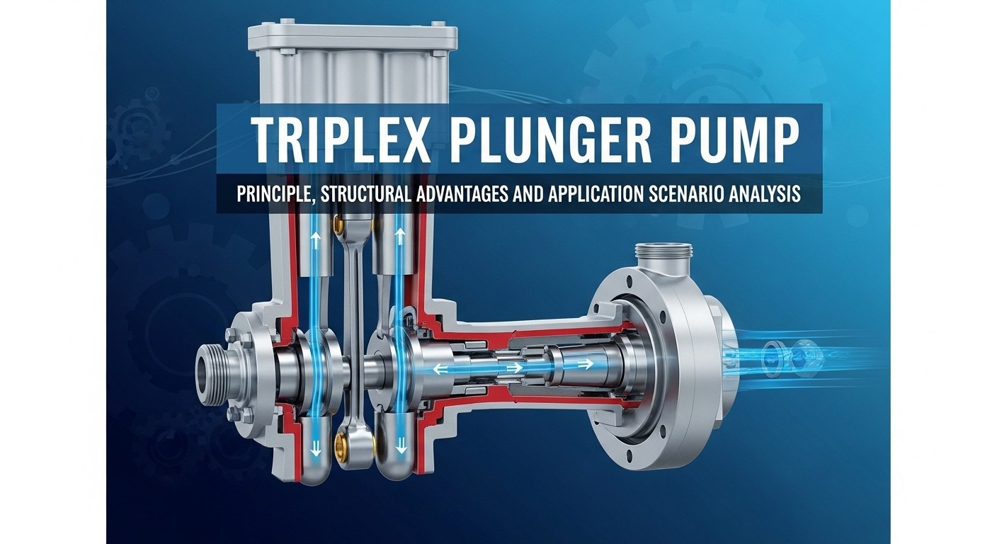 Triplex Plunger Pump: Prinsip, Keunggulan Struktural dan Analisis Skenario Aplikasi