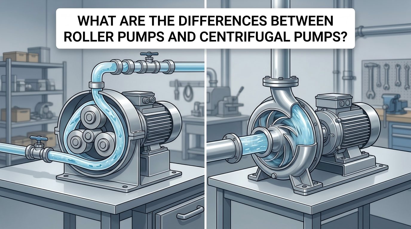 Apa Perbedaan Antara Pompa Roller dan Pompa Sentrifugal?