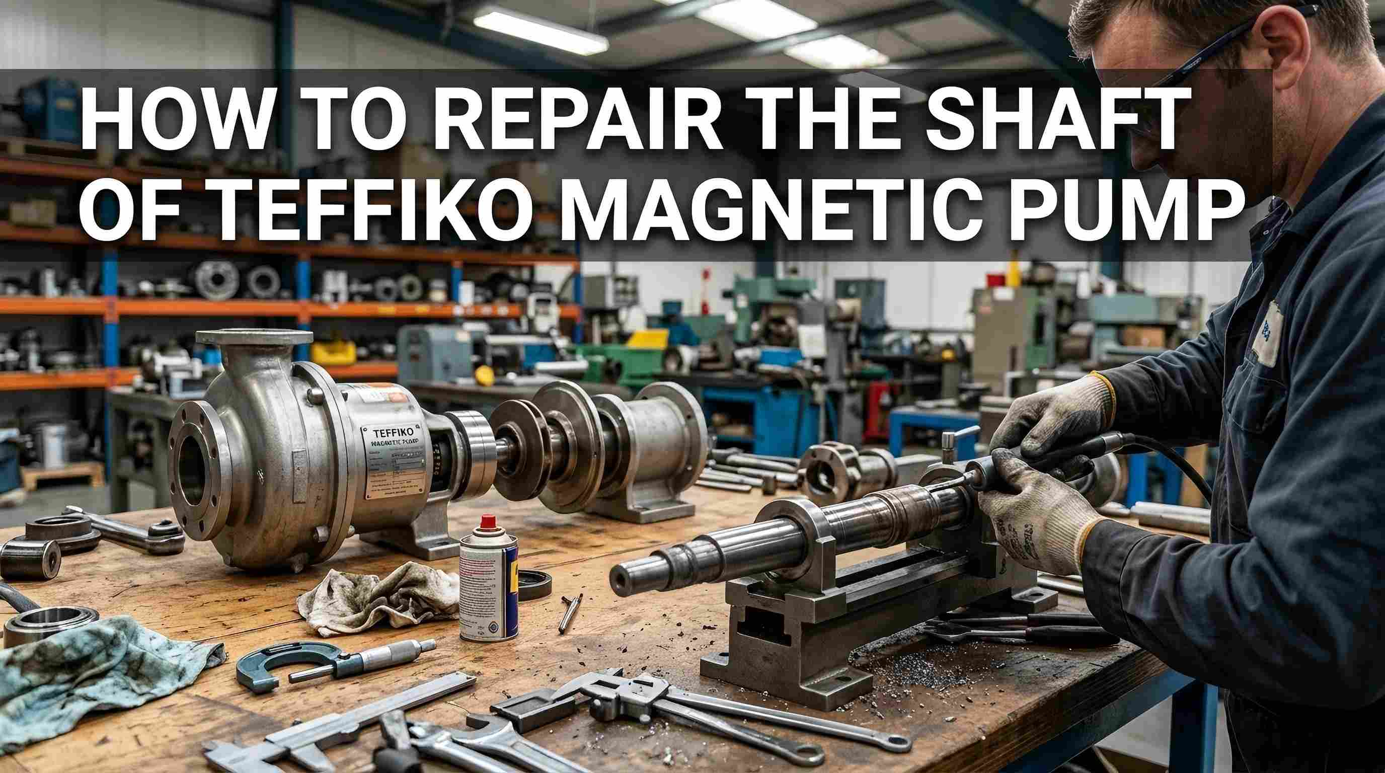 Cara Memperbaiki Poros Pompa Magnetik Teffiko