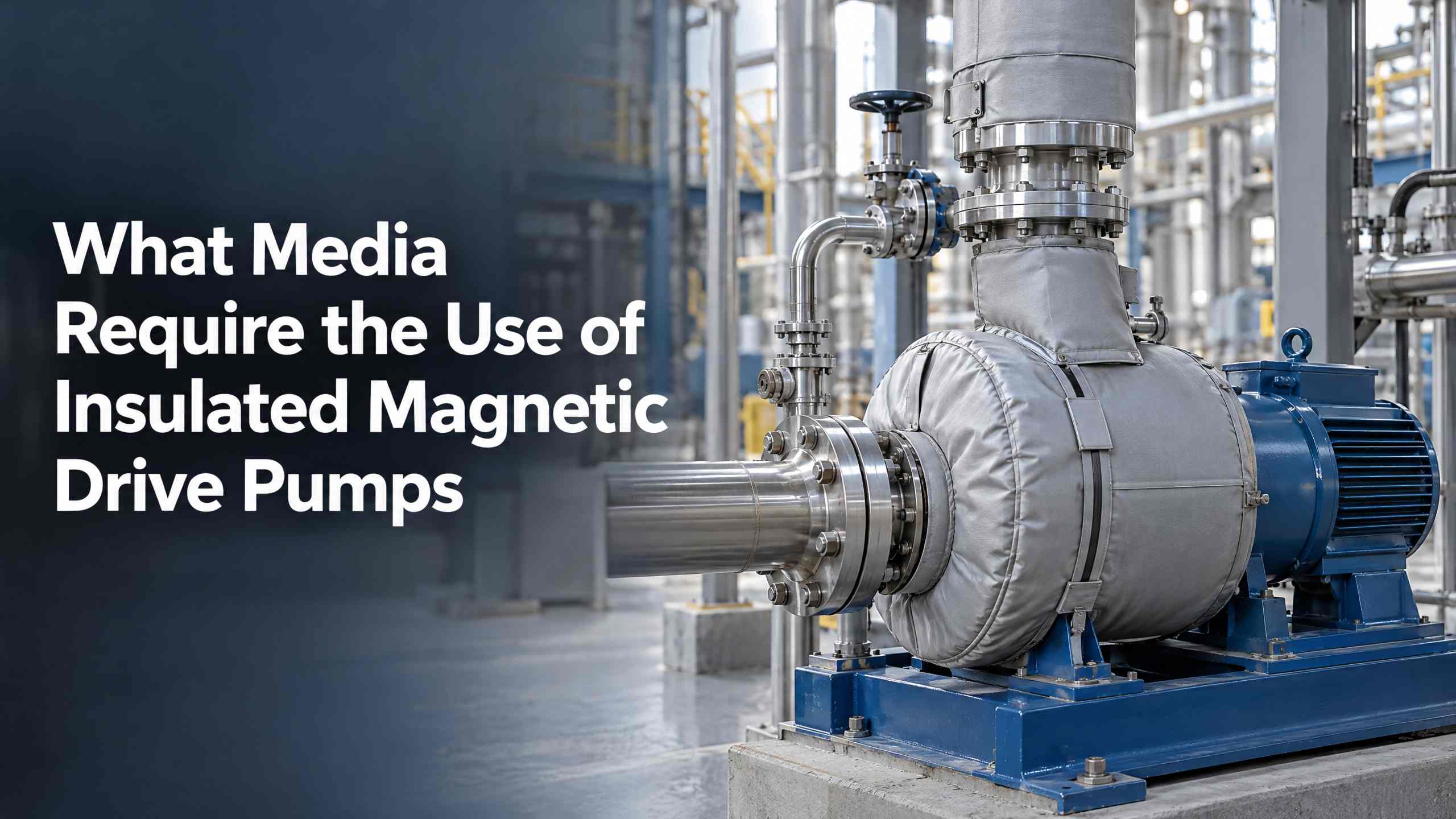Media Apa yang Memerlukan Penggunaan Pompa Penggerak Magnetik Berinsulasi